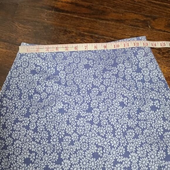 Vintage 90s Y2K Daisy Dainty Floral Print Mini Skirt XS S - Picture 7 of 10